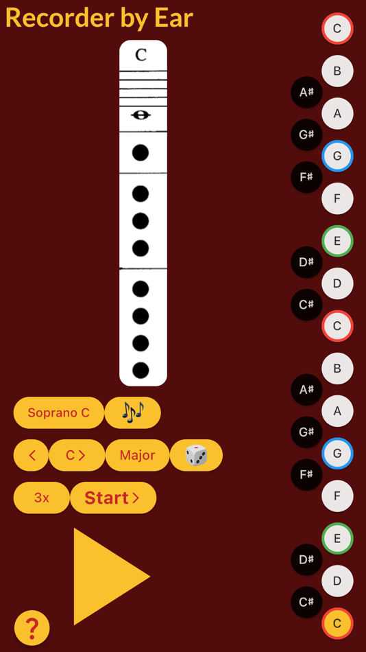 #1. Recorder by Ear (iOS) 由: Oleg Sokolov