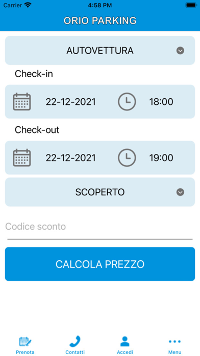 Orio Parking Screenshot