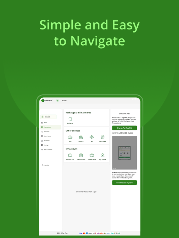 PortPos iPad screenshot 3 - Finance app