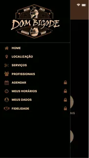 barbearia dom bigode iphone screenshot 2