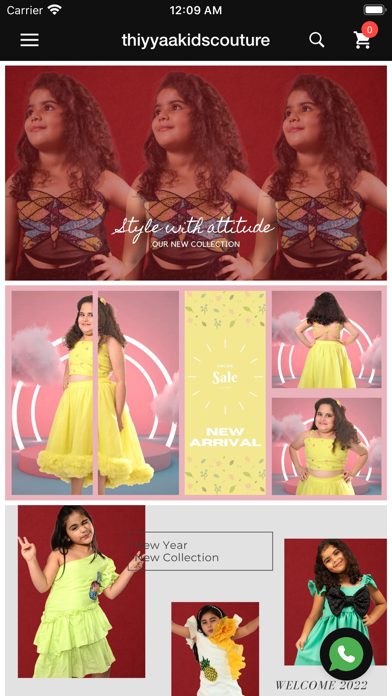 THIYYAAKIDSCOUTURE Screenshot
