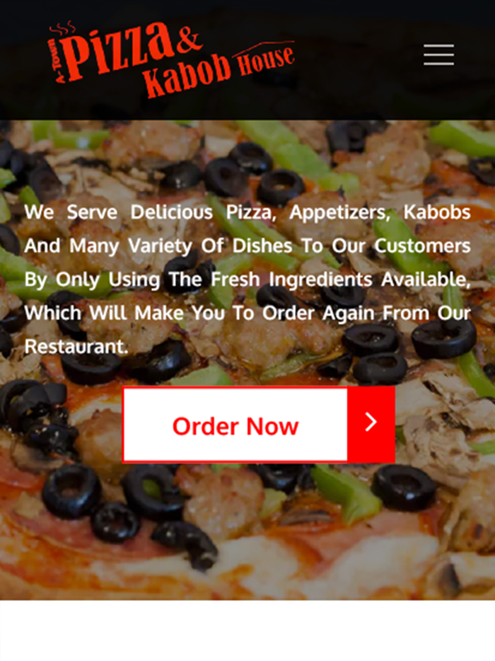 A Town Pizza And Kabob House