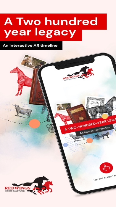 Redwings AR Timeline Screenshots