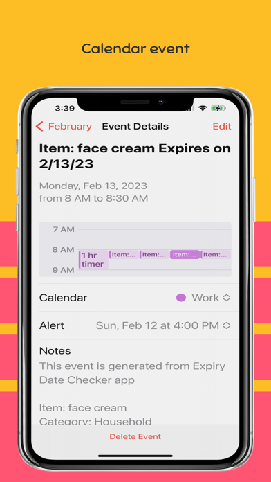 Expiry Date Checker Screenshot