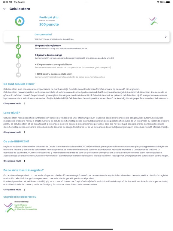 BlooDoChallenge iPad screenshot 4 - Medical app