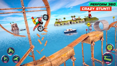 Bike Stunt 3D Motorcycle Games Screenshot