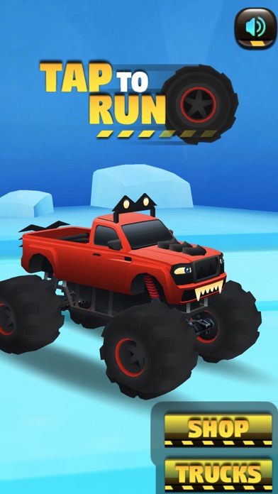 Monster Truck 3D Runner action Screenshot