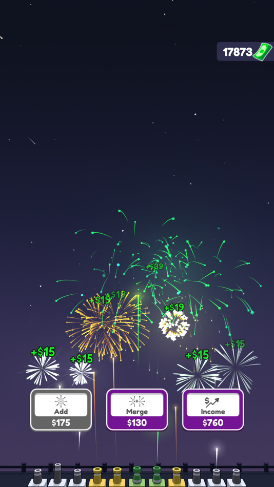 #3. Fireworks Idle 3D (iOS) 由: Supercent, Inc.