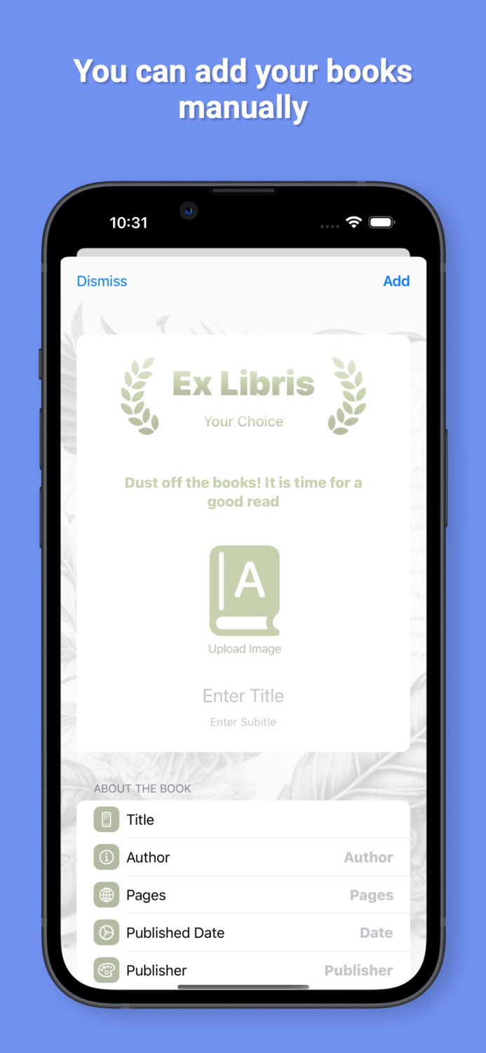 Book Tracker App - Ex Libris