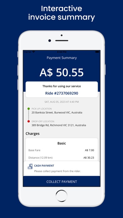 MELBOURNE CABS DRIVER Screenshot