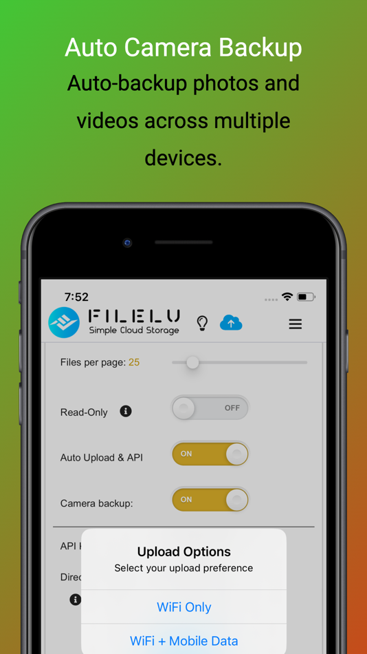 #6. FileLu - Cloud Storage Backup (iOS) 由: FileLu, LLC