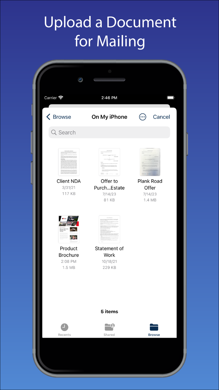 Mail-It Now from Click2Mail