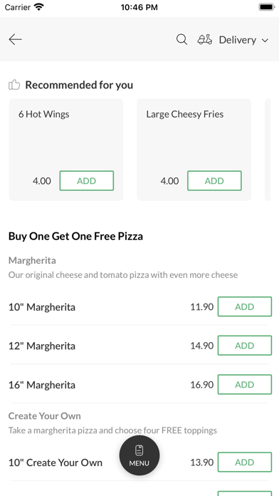 Millennium Pizza and Kebab Screenshot