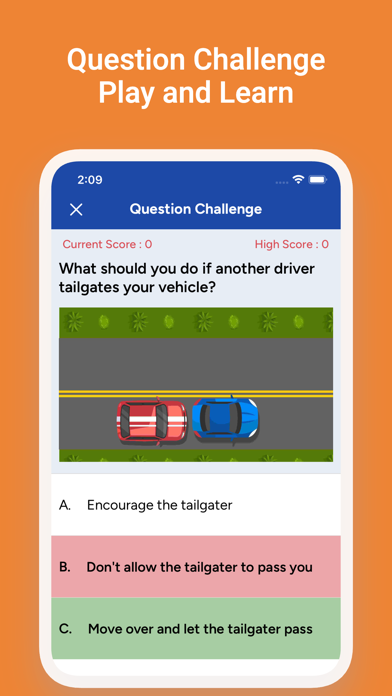 WI DMV Motorist's License Test Screenshot