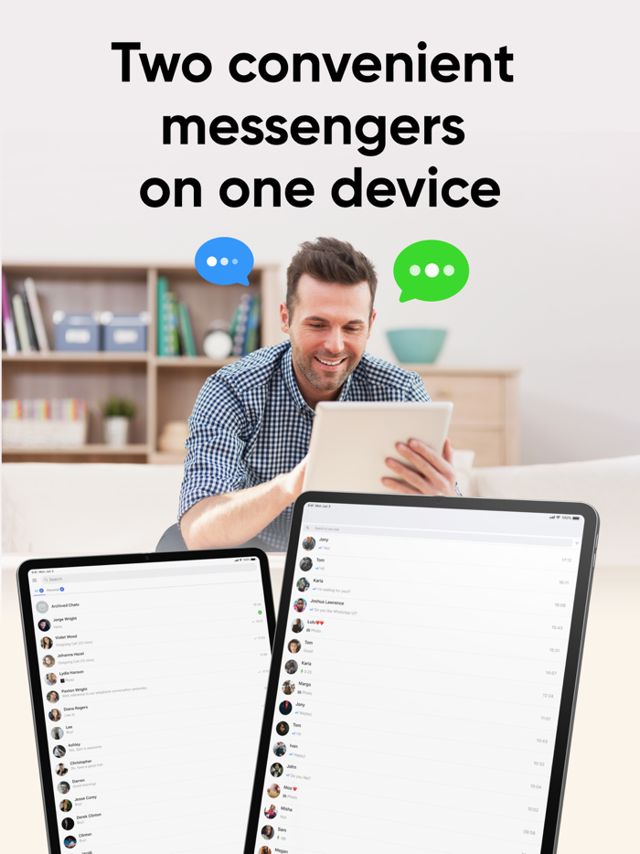 Second Messenger for WA Dual