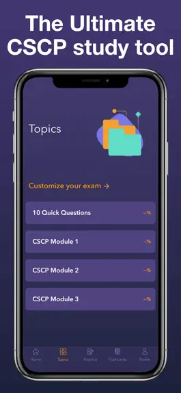 Game screenshot CSCP: Exam Prep 2023 mod apk