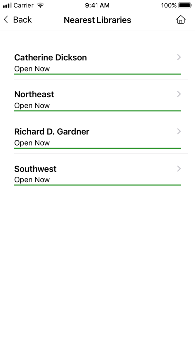 Warren County NJ Library app Screenshot