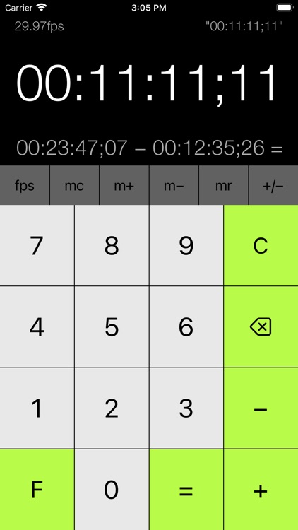 tcCalc - timecode & frame calc