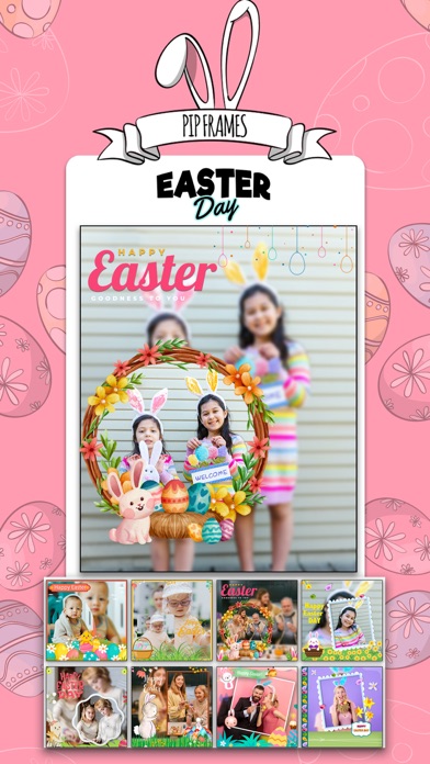 Easter Pip Photo Frames & card Screenshot