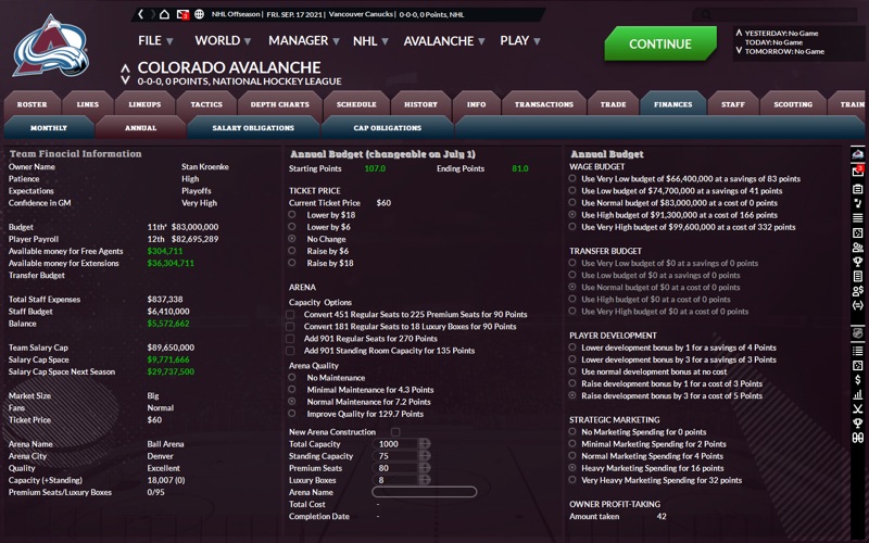 Franchise Hockey Manager 8 Screenshot
