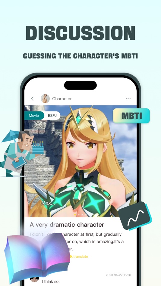 #2. Character - Role & MBTI (iOS) 由: 望舒 徐