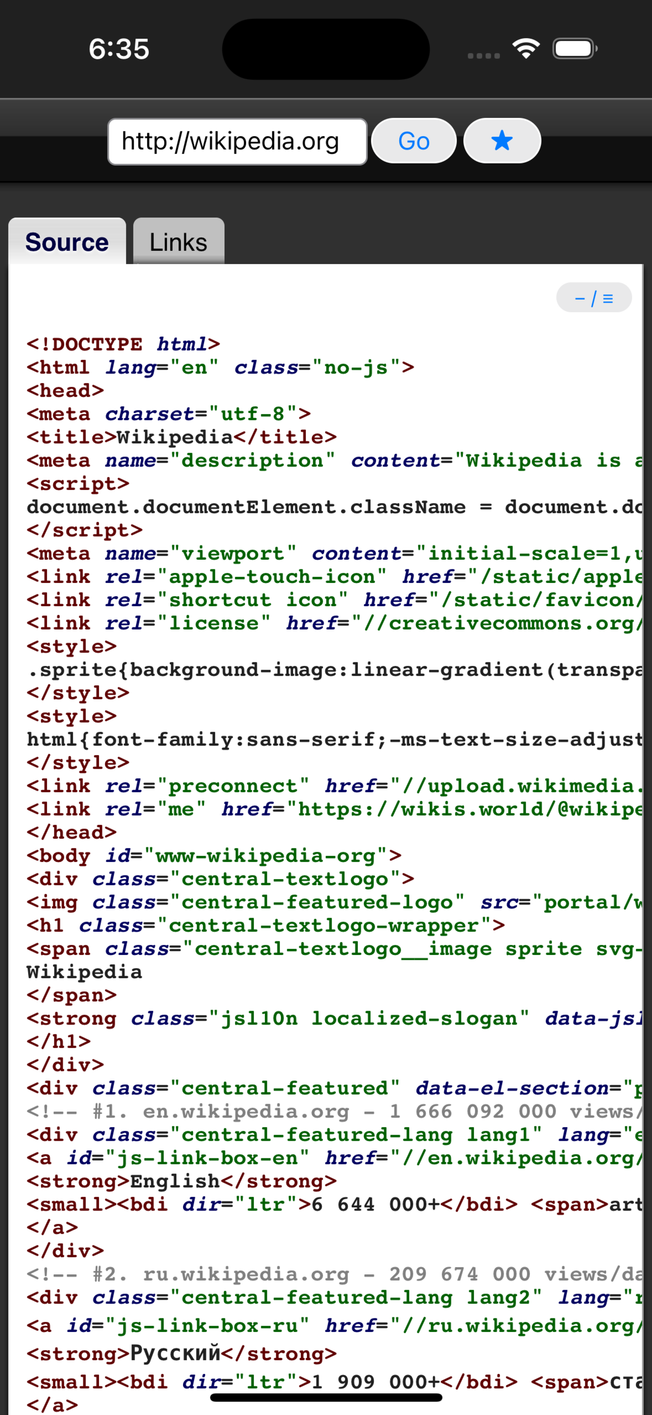 Source Viewer