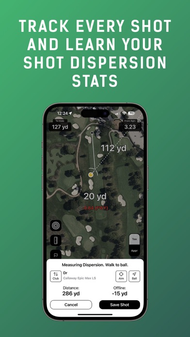 Shot Pattern Golf Strategy GPS Screenshot