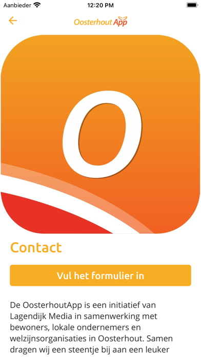 De OosterhoutApp Screenshot