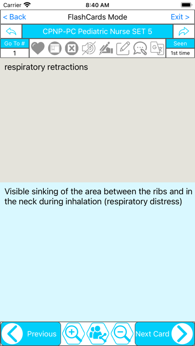 CPNP PC Pediatric Nursing Exam Screenshot