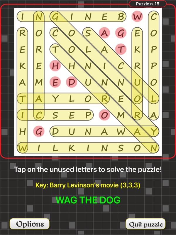Movie Crosswords screenshot 11