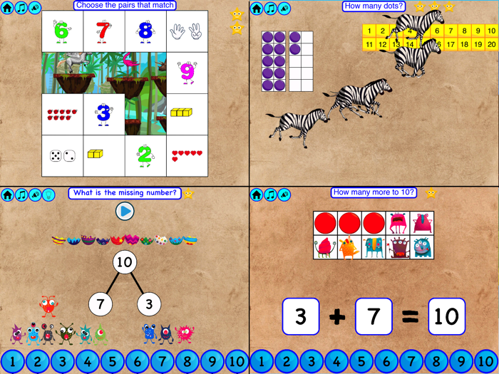 Preschool  Kindergarten Math