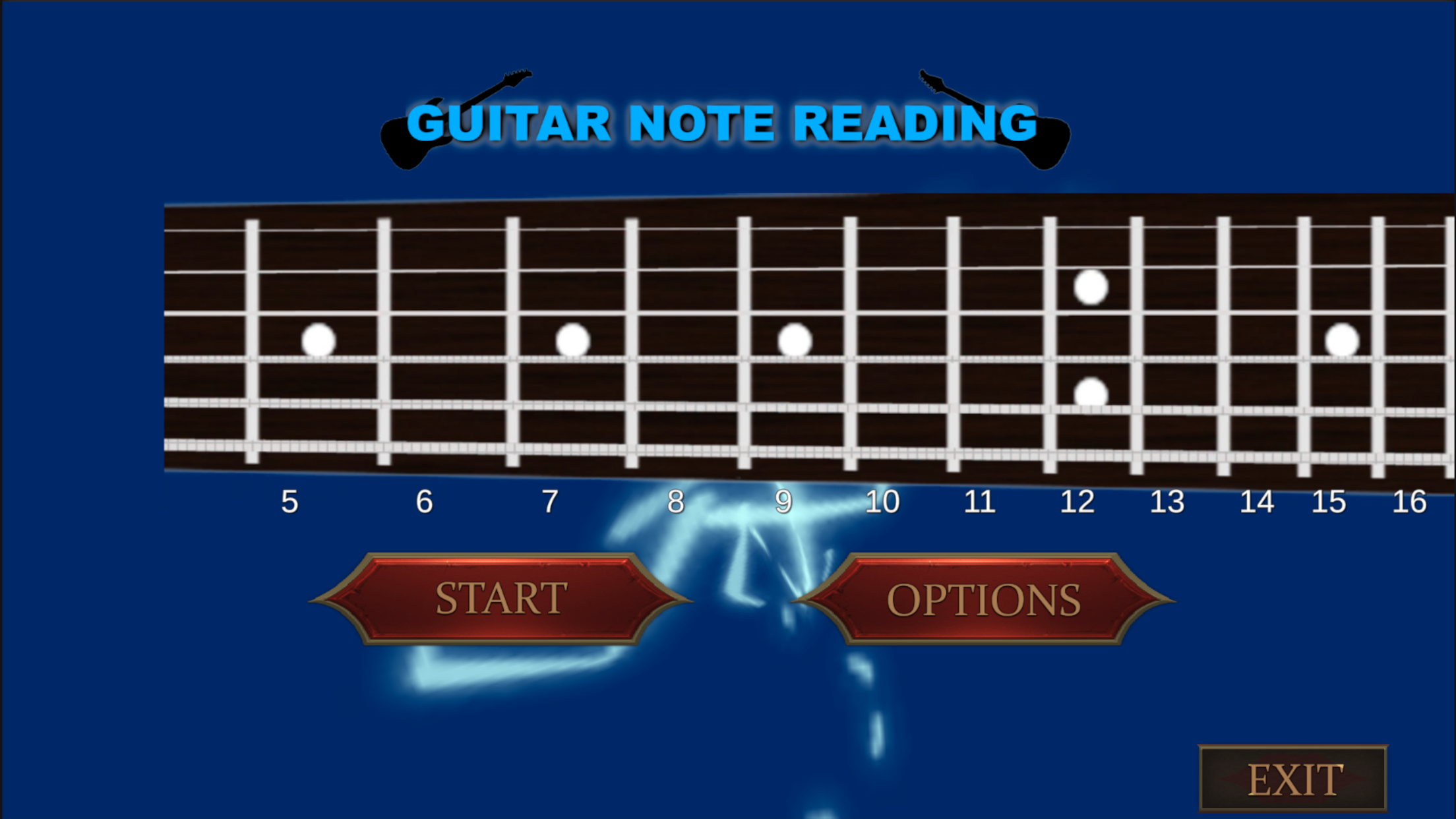 Musicated Guitar Note Reading