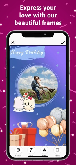 Happy Birthday Picture Frameのおすすめ画像10