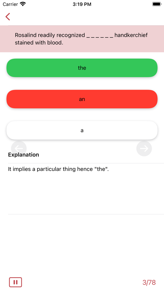 #7. Grammar Express: Articles Lite (iOS) 由: Webrich Software Limited