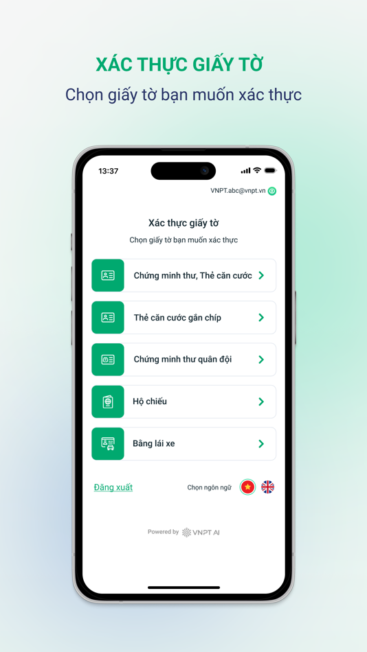 #1. VNPT eKYC (iOS) By: Vietnam Posts and Telecommunications Group