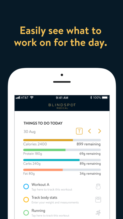 BLINDSPOT Medical Screenshot