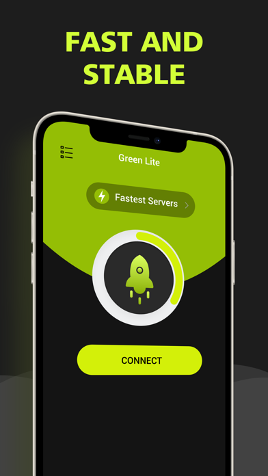 GreenLite VPN - Master Servers Screenshot