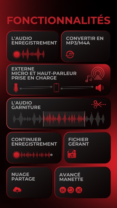 Screenshot #2 pour Enregistreur et éditeur audio