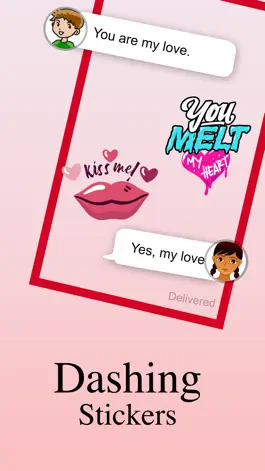 Game screenshot Animated Love Stickers! hack