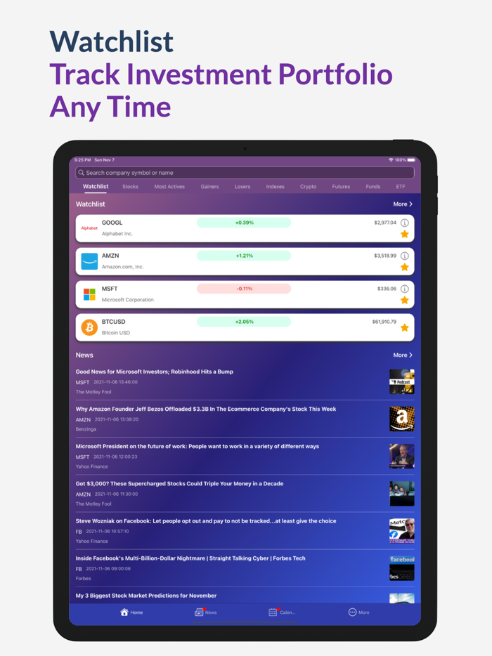 Finance GoTrack StocksForex