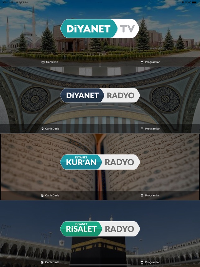Diyanet Radyo TV App Store'da