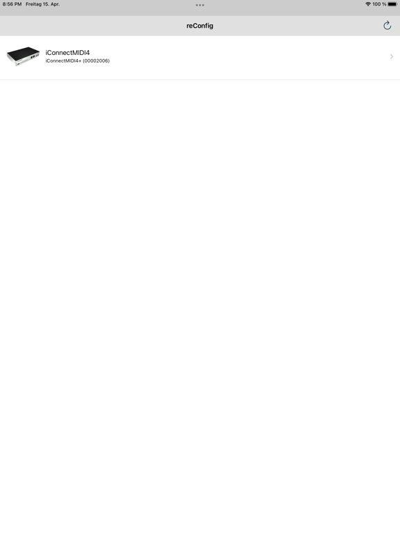 reConfig iPad screenshot 1 - Music app