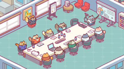 Office Cat Tycoon: Idle games screenshot 1