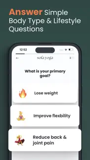 sofa yoga: easy weight loss iphone screenshot 3