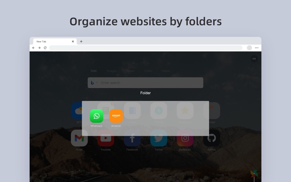 #2. Infinity New Tab (macOS) Tekijänä: 广 杨