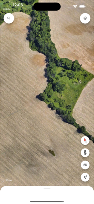 Zrzut ekranu Google Earth