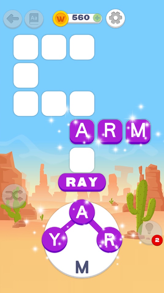 #6. Word puzzle Search (iOS) 由: BigCode Games Pvt Ltd