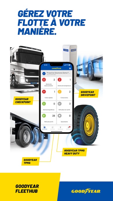Screenshot #1 pour Goodyear FleetHub