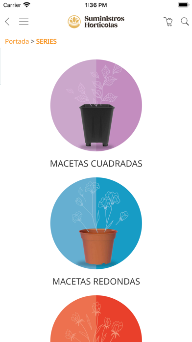 Suministros Hortícolas Screenshot