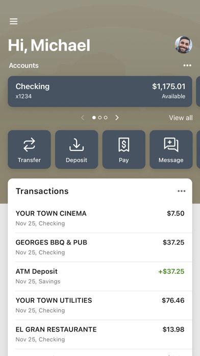 OUR Credit Union Mobile Screenshot